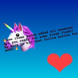 🔥new items being added this weekend!🔥